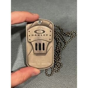 Oakley Employee Dog Tag Serial #0005159